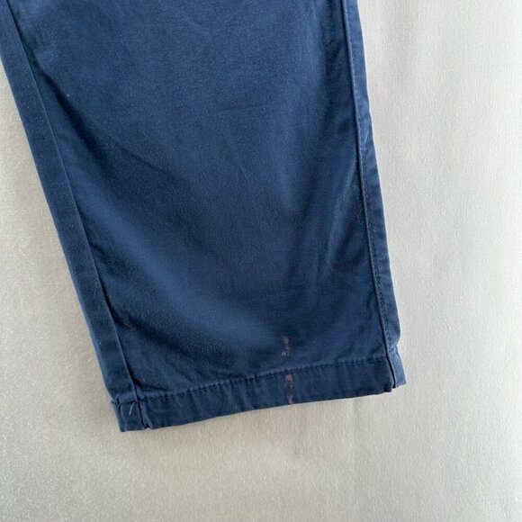 English Laundry Chino Pants Mens Sz 32x32 Flat Front Straight Leg Stretchy Blue - Picture 12 of 12